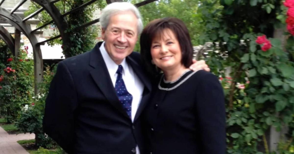 Wayne Osmond with his wife Kathy Osmond