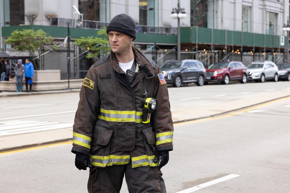 Casey on 'Chicago Fire'