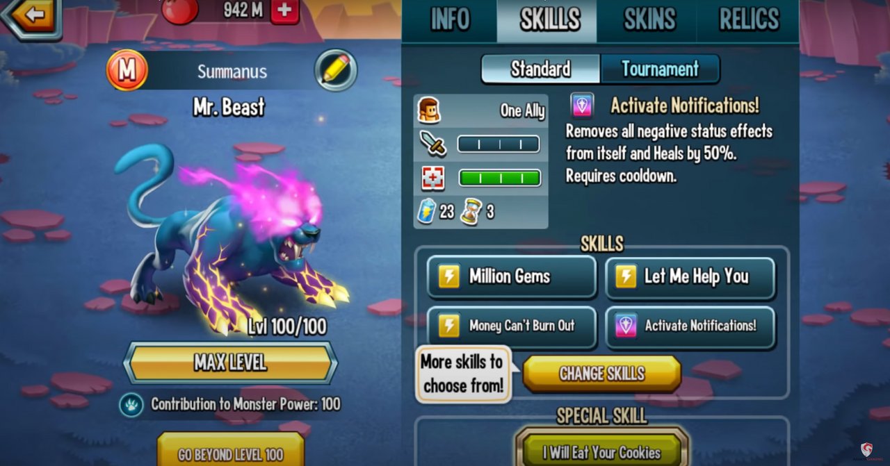 monster legends 9.0.6 mod unlimited gems