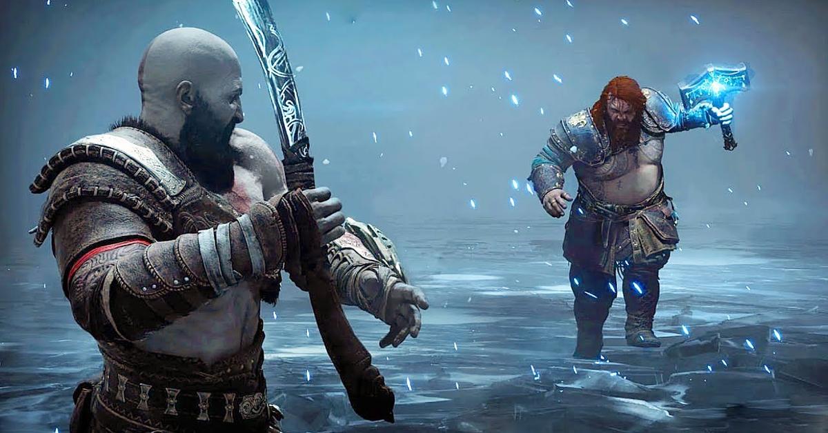 God of War Ragnarok - Kratos Meets Odin + Thor 