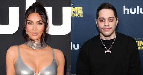 Kim Kardashian and Pete Davidson