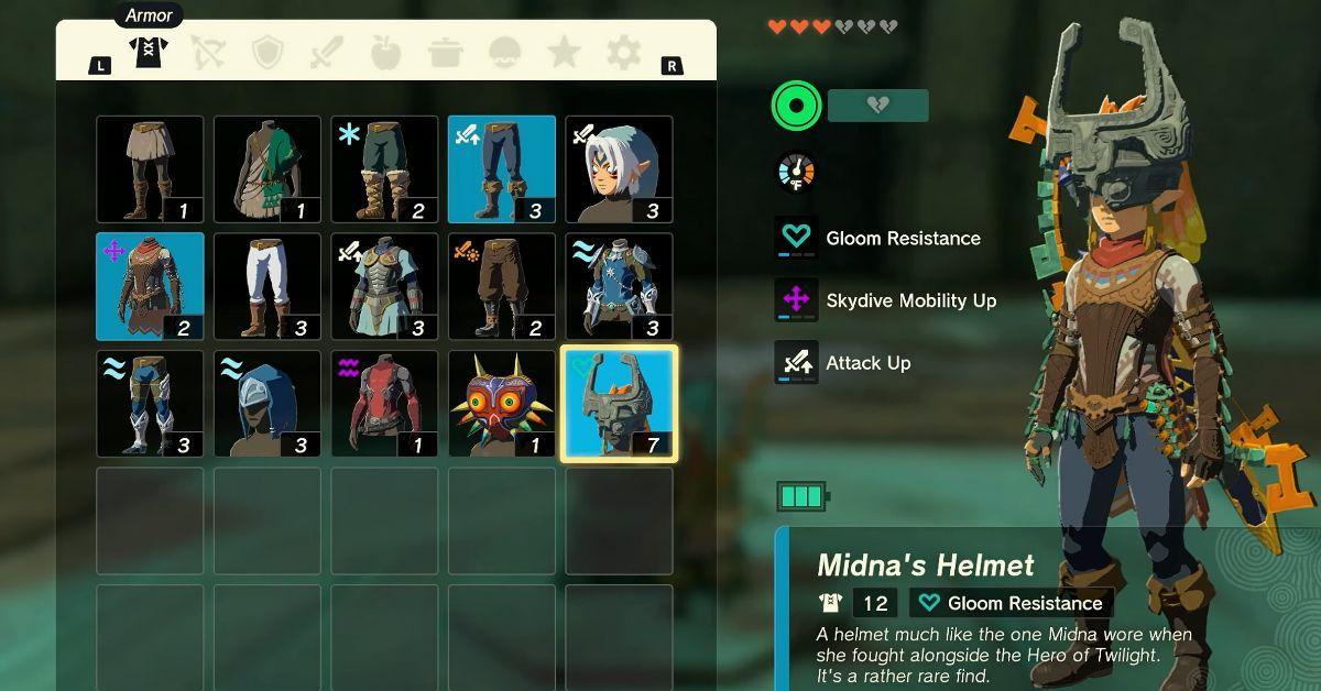 Where to Find Midna's Helmet in Tears of the Kingdom