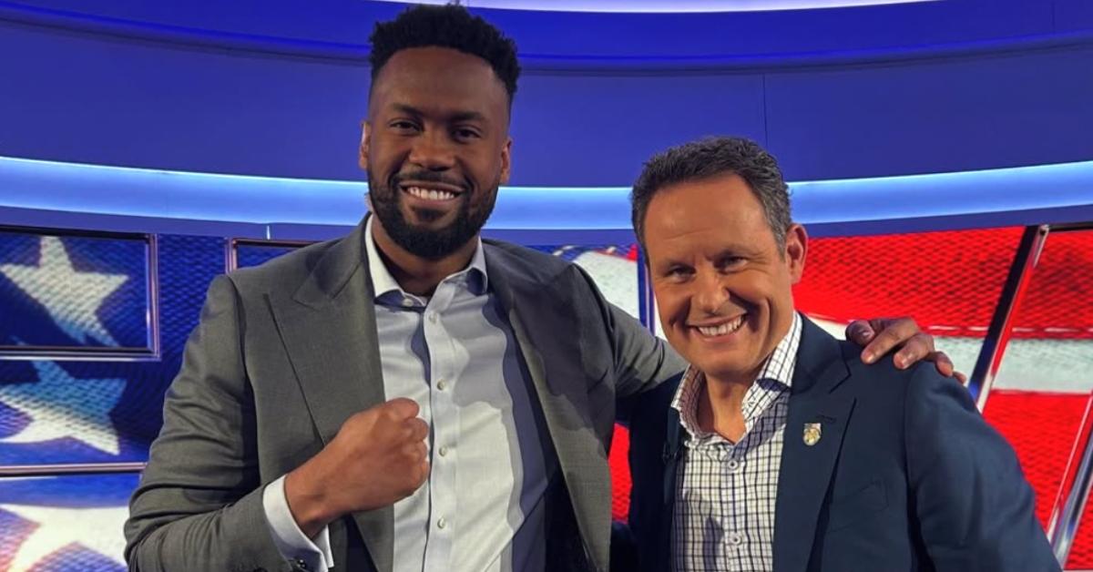 (L-R): Lawrence Jones and Brian Kilmeade