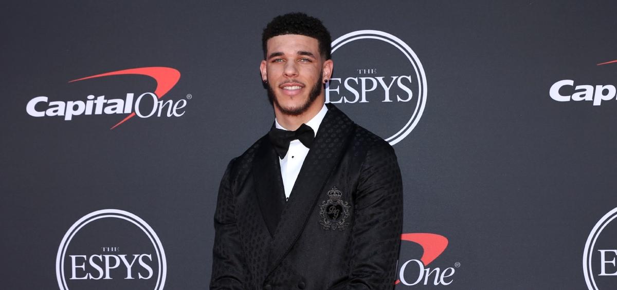 Lonzo Ball attends The 2019 ESPYs at Microsoft Theater.