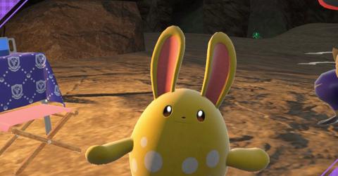 Shiny Azumarill in 'Pokémon Violet'