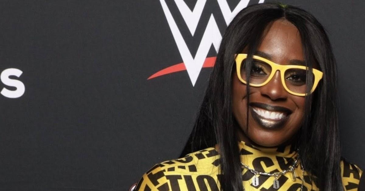 WWE star Naomi in an old press photo