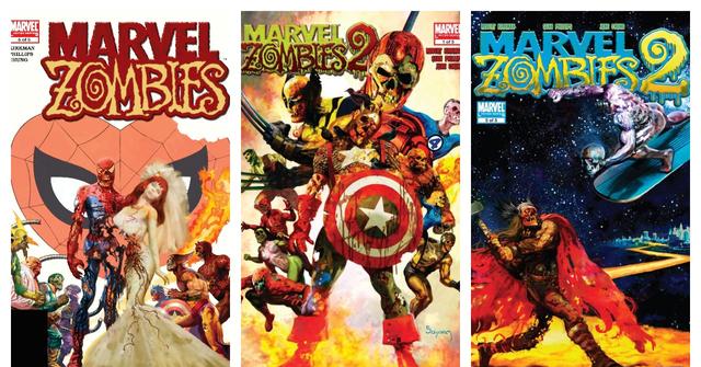 Marvel Zombies comic books