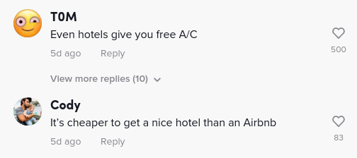 airbnb host charges for air