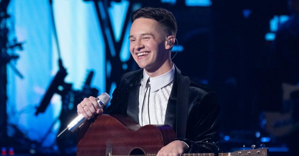 Jack Blocker performs during "Disney Night" on Season 22 of 'American Idol.'