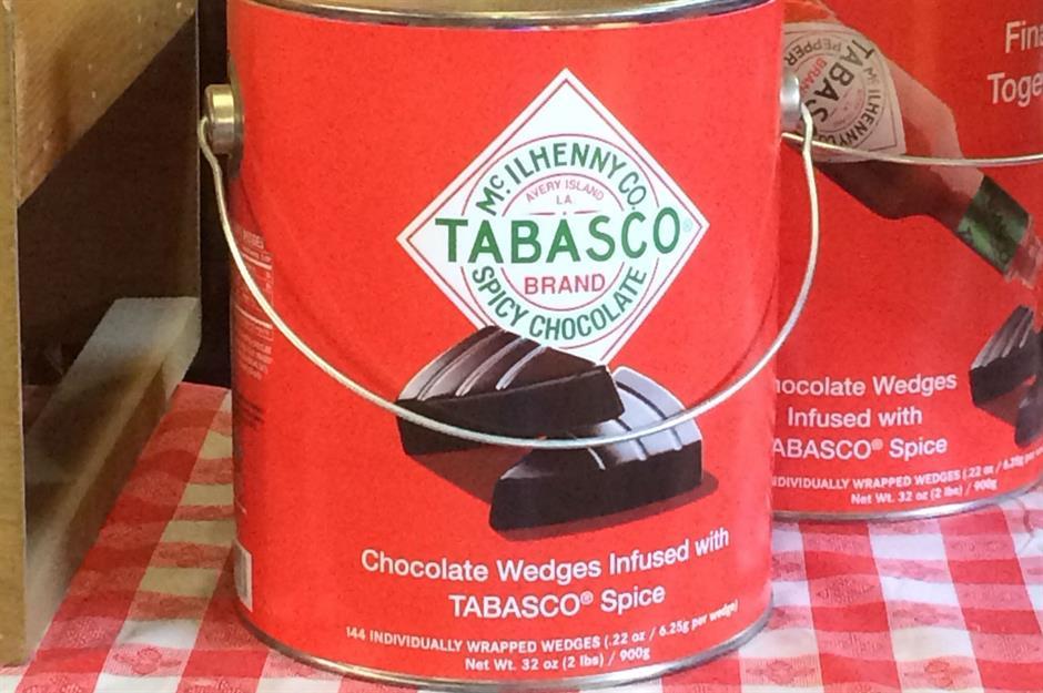 tabasco spicy chocolate