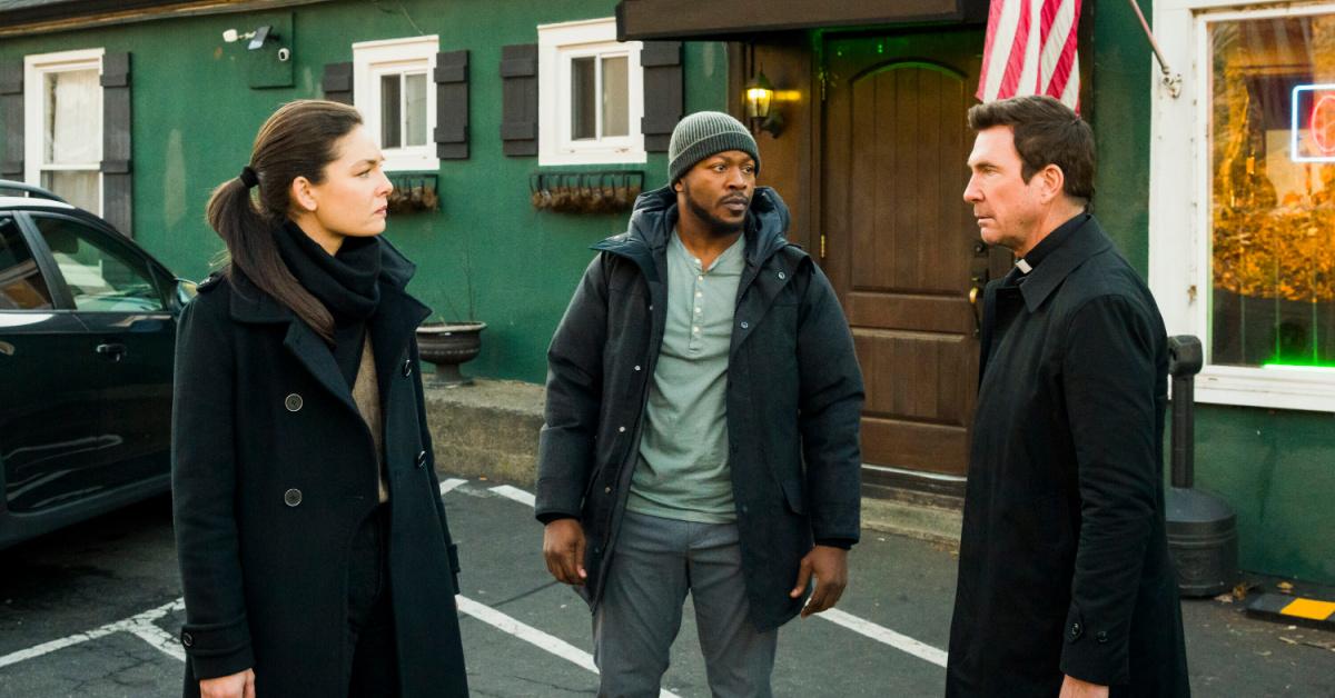 Alexa Davalos as Special Agent Kristin Gaines, Edwin Hodge as Special Agent Ray Cannon, and Dylan McDermott as Supervisory Special Agent Remy Scott