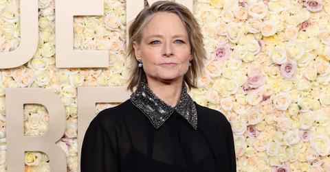 Jodie Foster attends the 81st Annual Golden Globe Awards at The Beverly Hilton on Jan. 7, 2024, in Beverly Hills