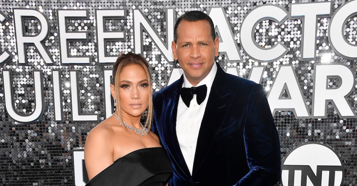 Jennifer Lopez and Alex Rodriguez