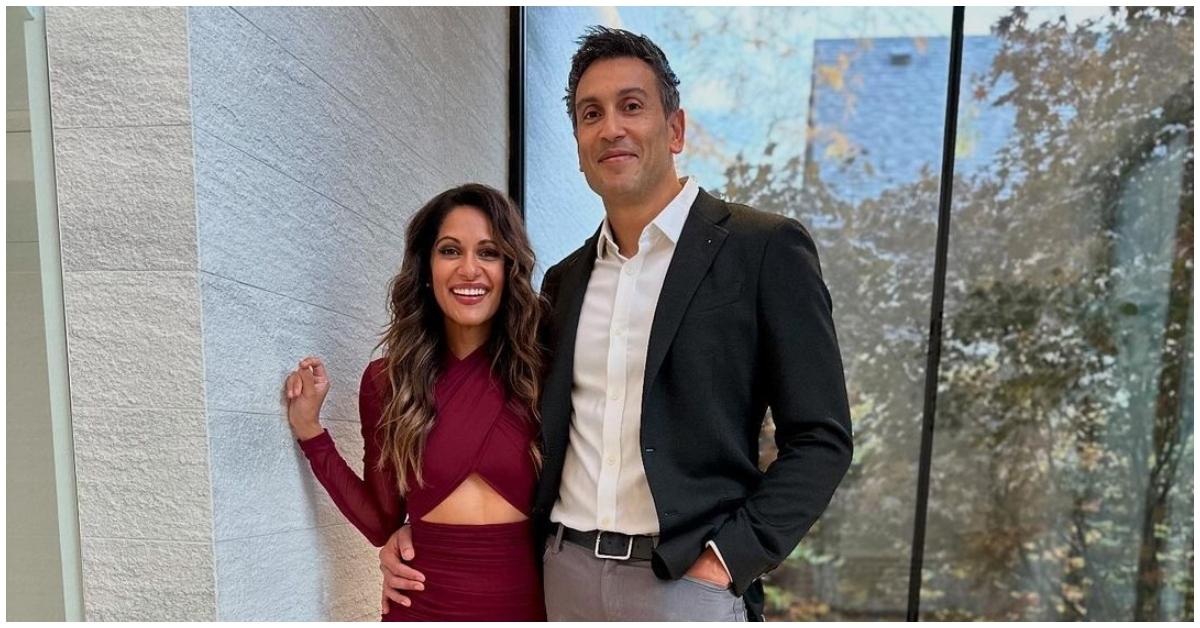 (l-r): Sangita Patel and her husband, Samir Patel