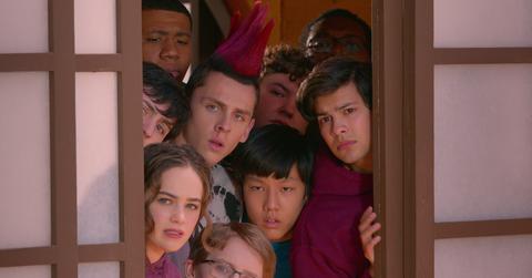 Eagle Fang and Miyagi-Do students in Season 4 of 'Cobra Kai'