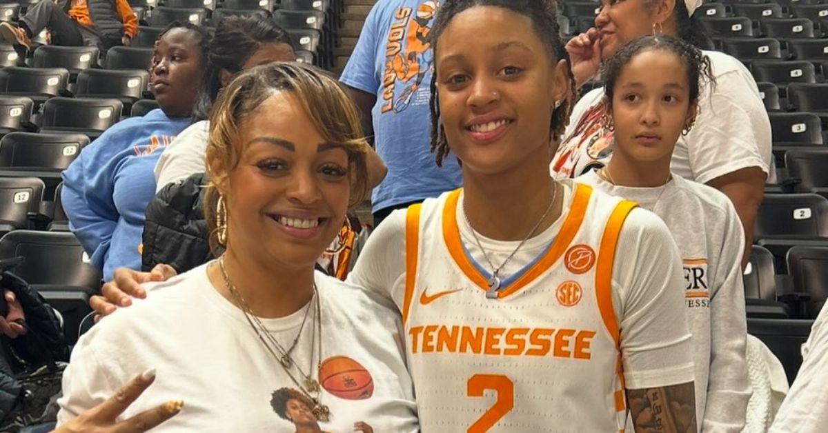 Ruby Whitehorn with Her Mom Mechelle