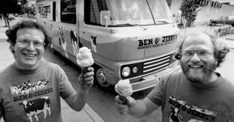 (L-R): Ben Cohen and Jerry Greenfield