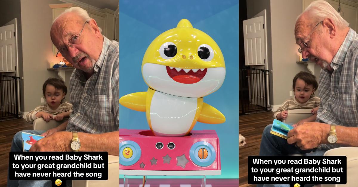 Grandpa Doesn't Know Baby Shark Song