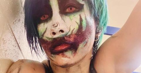 Asuka in her WWE costume worn for June 16, 2025 match.