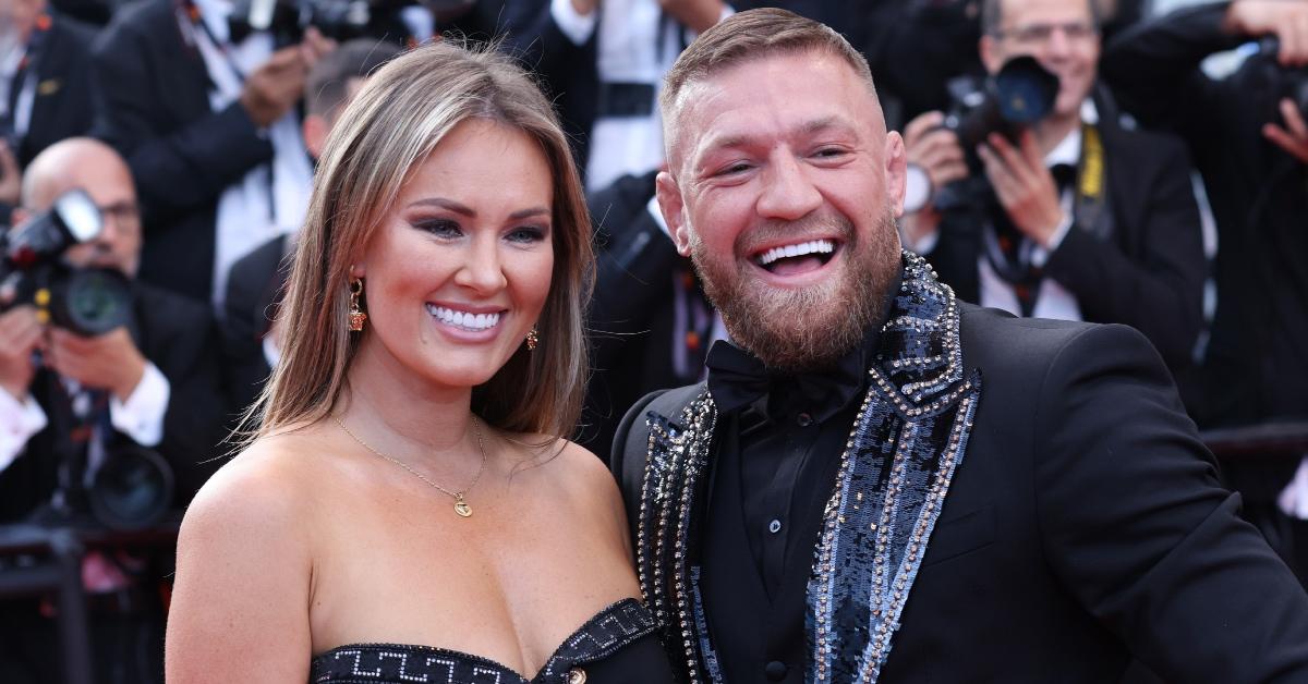 Dee Devlin and Conor McGregor attend the screening of 'Elvis.'