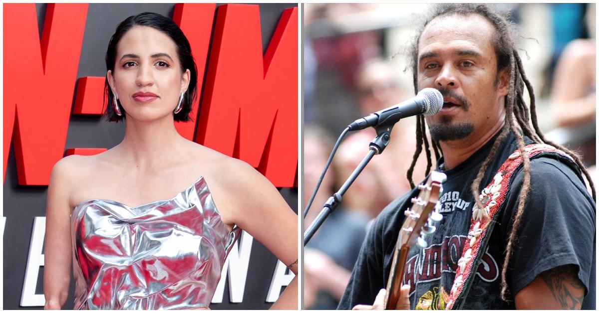 (l-r): Victoria Canal and Michael Franti