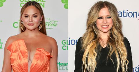 Chrissy Teigen and Avril Lavigne