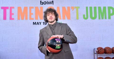 Jack Harlow attends the premiere of "White Men Can't Jump" at El Capitan Theatre in Hollywood, California on May 11, 2023.