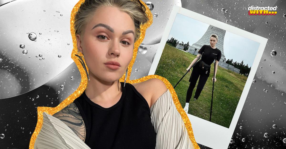 Distracted With... Viktoria Modesta Says Her Prosthetic Is a Source of Power (EXCLUSIVE)