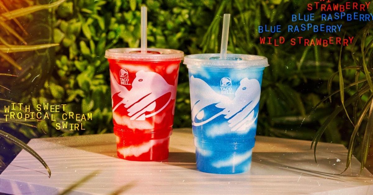 Island Berry Freezes by Taco Bell.