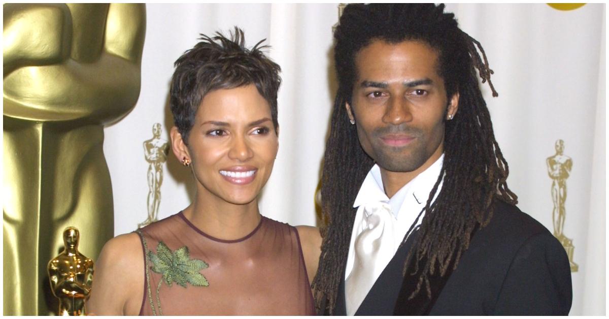 (l-r): Halle Berry and Eric Benet