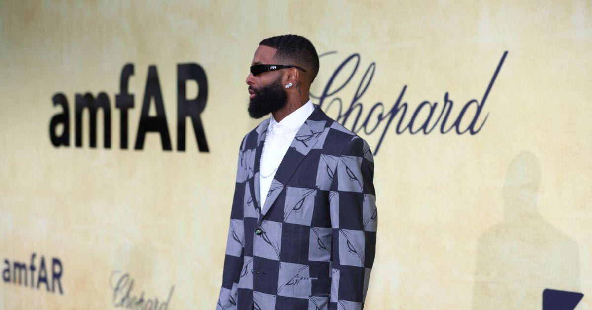 Odell Beckham Jr. at the Cannes Festival in 2025. 