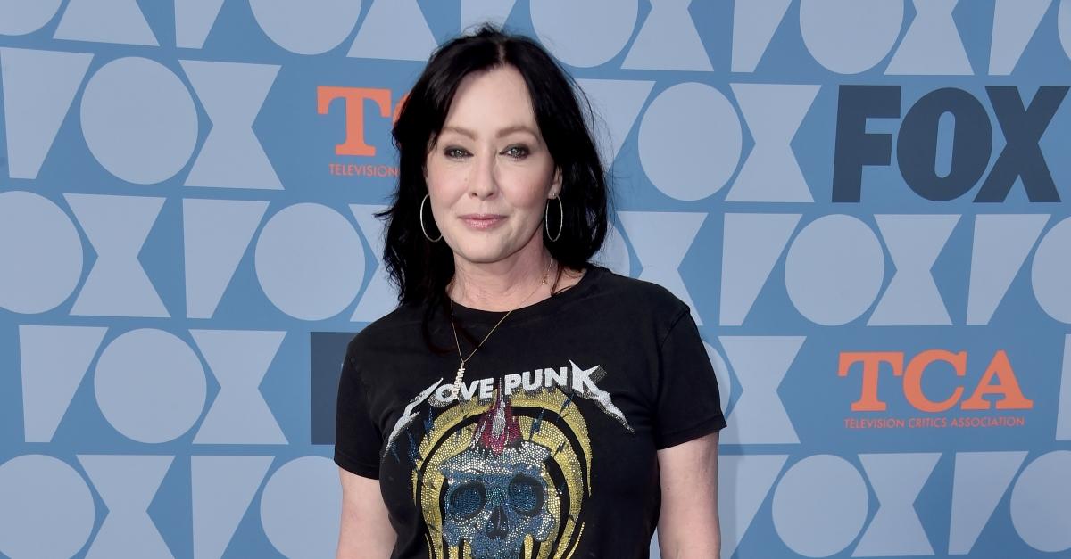 Shannen Doherty at the FOX Summer TCA All-Star Party at Fox Studios on August 7, 2019 in Los Angeles, California.