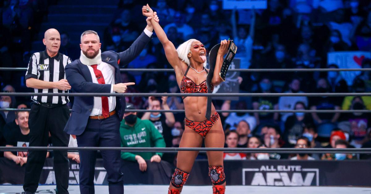 Jade Cargill successfully defended the AEW TBS Championship during AEW Beach Break on Jan. 26, 2022