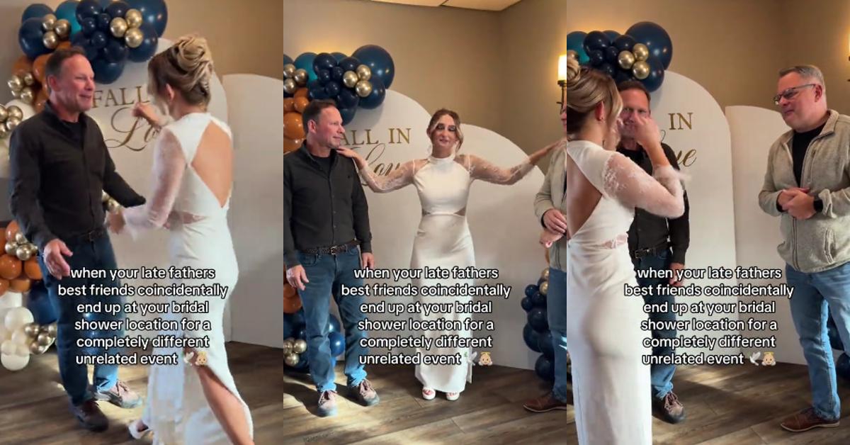 Late Dad’s Friends Surprise his Daughter at her Bridal Shower