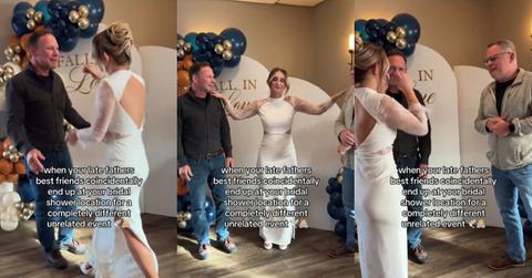Late Dad’s Friends Surprise his Daughter at her Bridal Shower