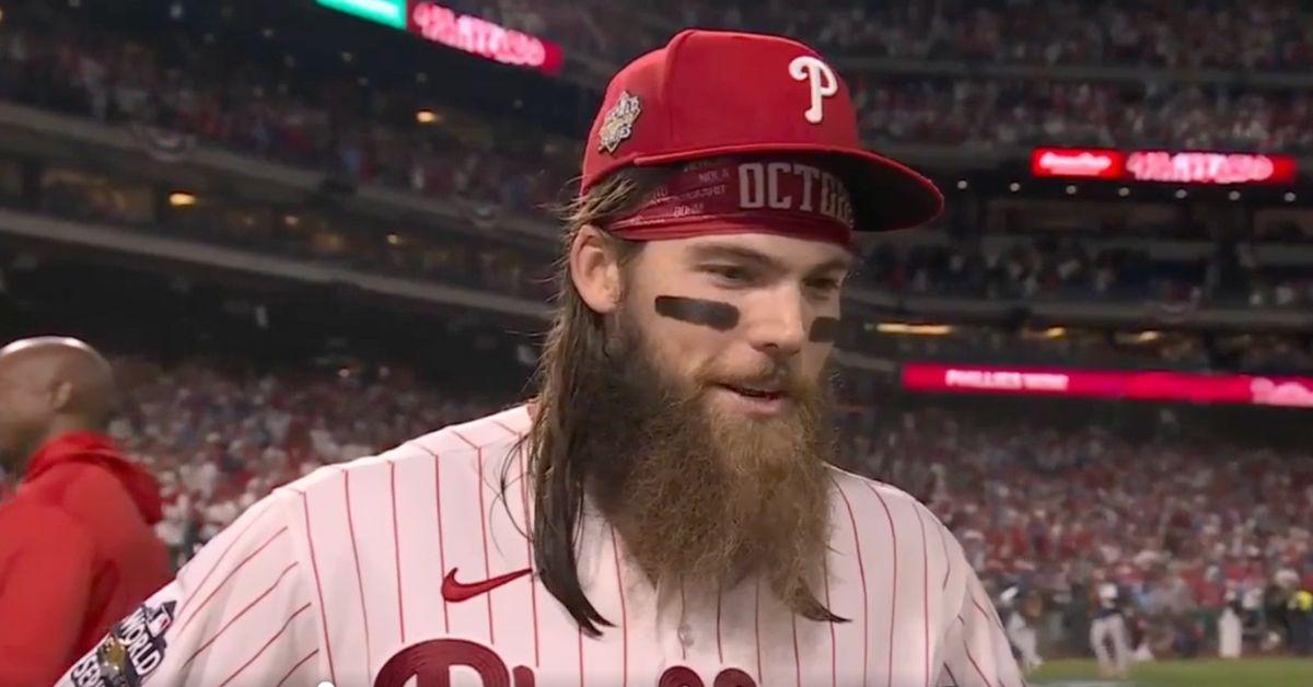 Fans Have Questions About Phillies Player Brandon Marsh's Hair