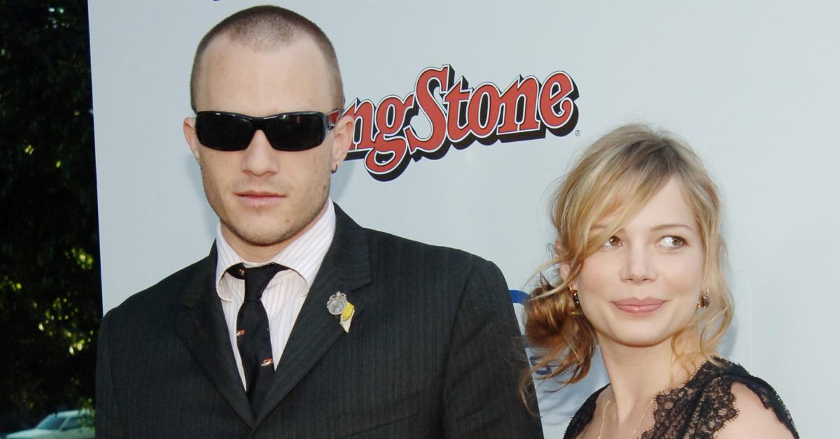 Heath Ledger et Michelle Williams en 2005