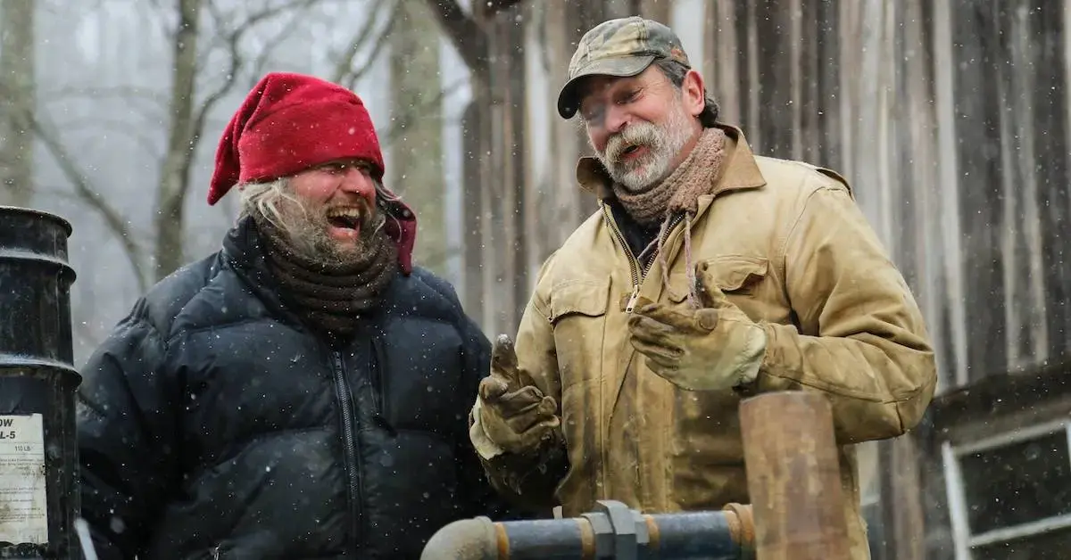 Eustace Conway and Preston Roberts