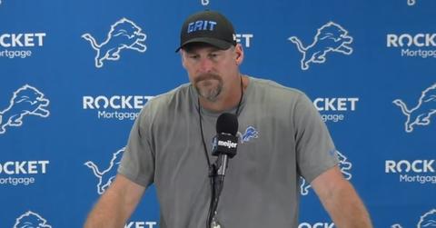 Detroit Lions head coach Dan Campbell