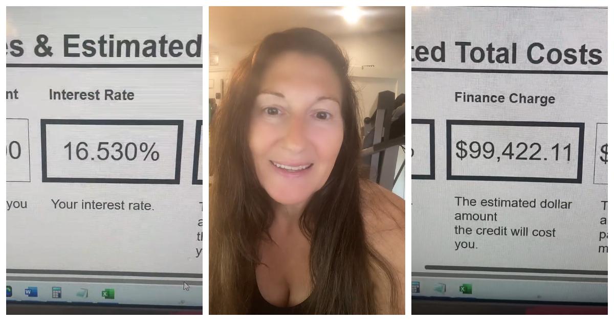 TikTok user @stacyann370 shared how much student loans actually cost — and it's a lot.