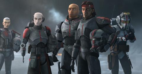 (L-R): Crosshair, Echo, Wrecker, Hunter and Tech
