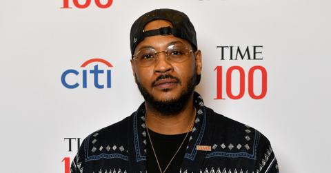 Carmelo Anthony the 2023 TIME100 Summit at Jazz at Lincoln Center on April 25, 2023