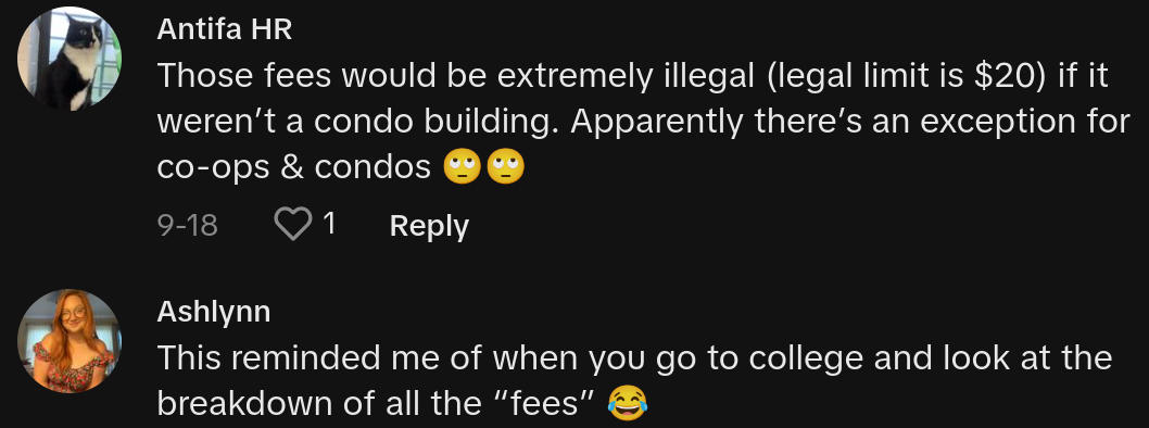 nyc insane condo fees