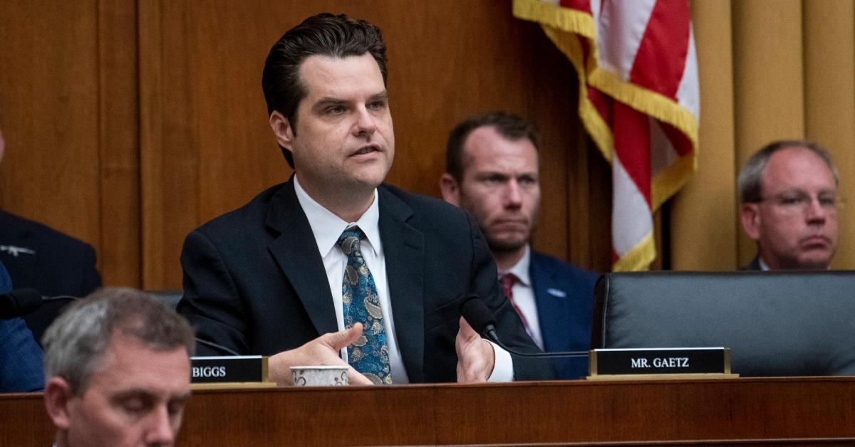 Matt Gaetz questions Bureau of Alcohol, Tobacco, Firearms and Explosives Director Steven Dettelbach in May 2024.