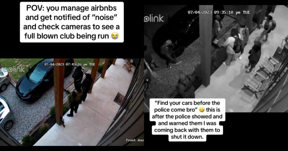 Airbnb Host Catches Guest Turning Rental Into “Club”