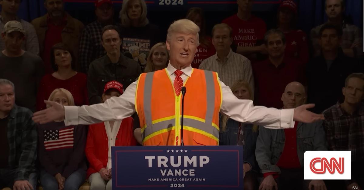 James Austin Johnson portrays Donald Trump on SNL