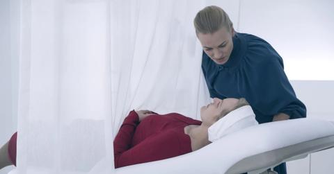 Serena and June in 'The Handmaid's Tale'