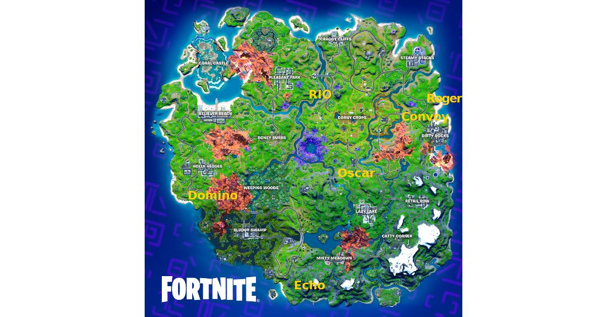 'Fortnite' map