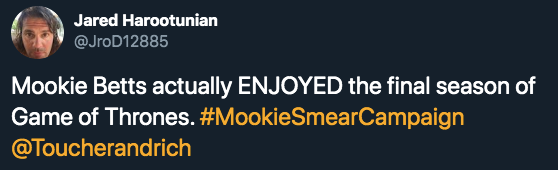 mookie smear campaign