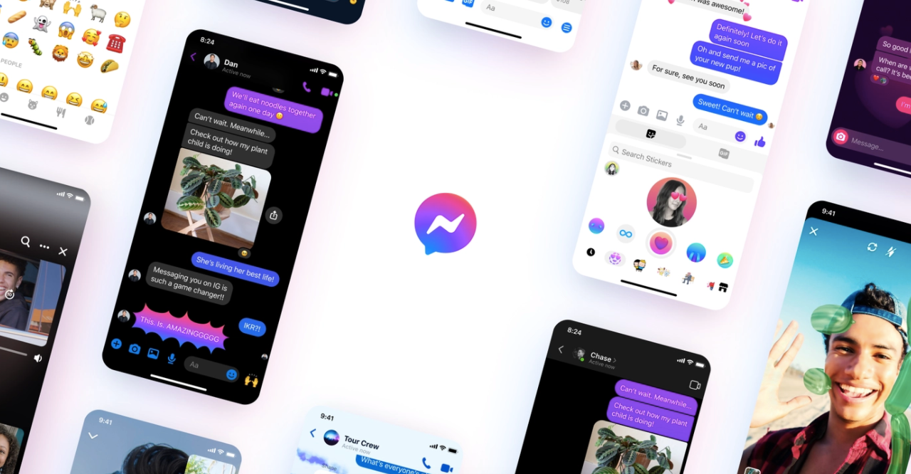 Why Did Facebook Messenger Turn Purple? The App Is Growing